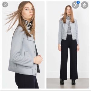 Zara Faux Suede Jacket